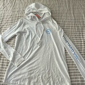Vineyard Vines women’s top Long Sleeve Hoodie Tee *new*